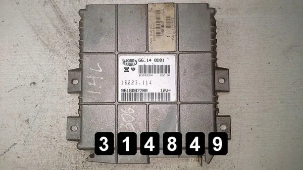 Peugeot ECU OEM AM-314849 1993 306:lle image 2
