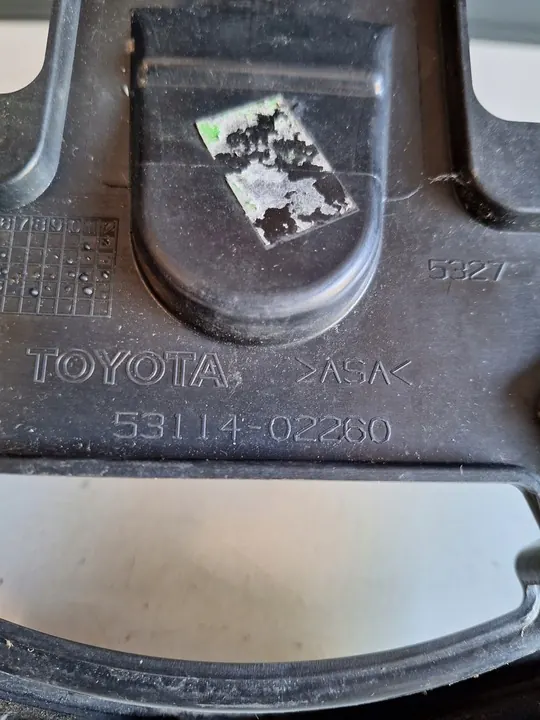 Toyota Auris II Front Bumper Grill 53114-02260 image 8