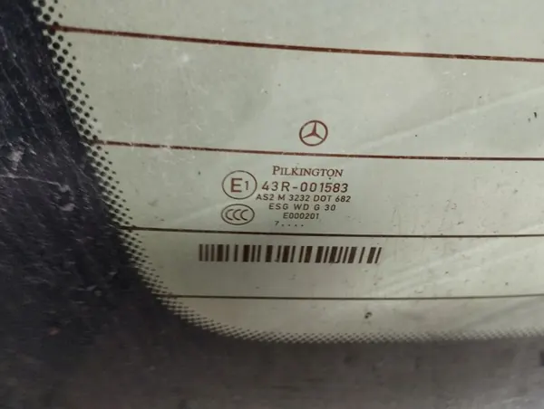 Ventana trasera Mercedes-Benz C W204 OEM AMD136615 image 8