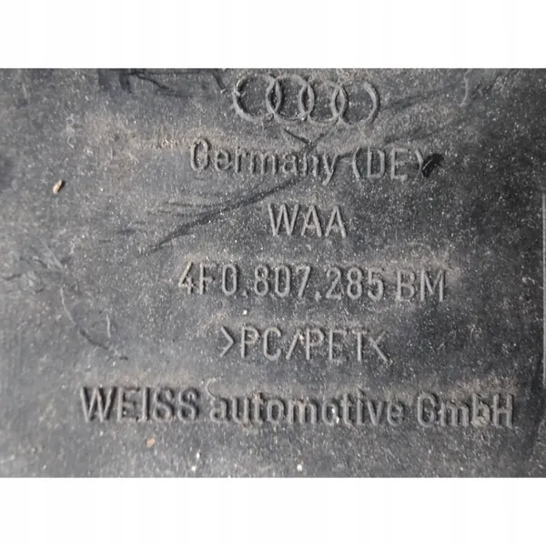 Fram för registreringsskylt fram Audi RS6 C6 4F0807285BM image 4