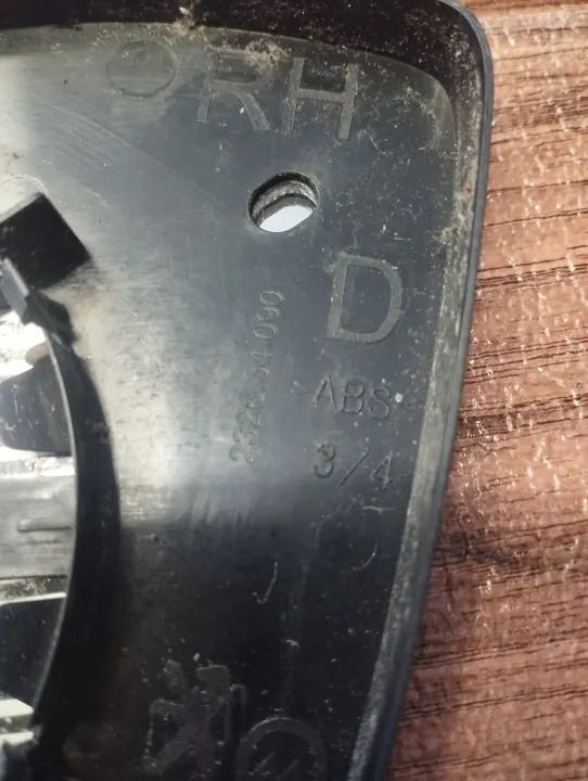 Peugeot 208 I Spiegelglas-Einsatz OEM 232634090 rechts image 5