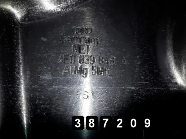 Audi A8 Fönsterregulator OEM 4e0839849a - Begagnad image 4