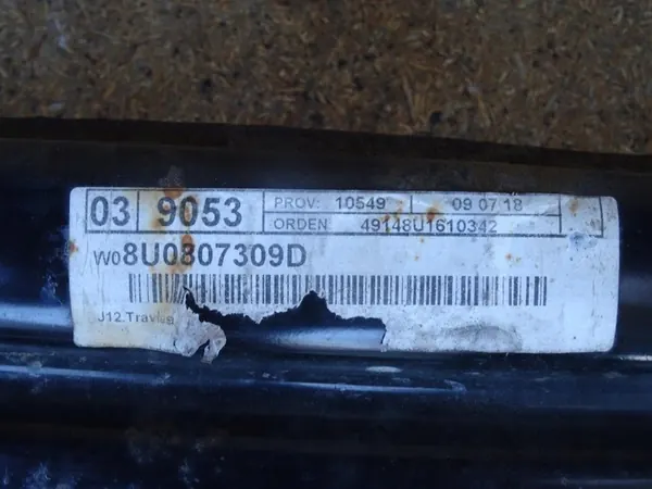 AUDI Q3 8U Takapuskuri Palkki 8U0807003 8U0807309D image 10