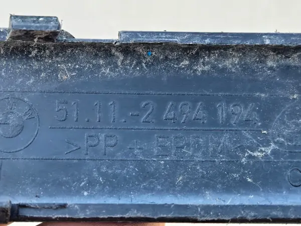 BMW 5 E39 främre stötfångarlist höger M PAKET 51112494194 image 2