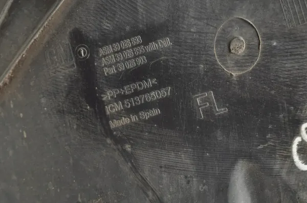 OPEL CORSA E Front Left Wheel Arch 39026893 image 5