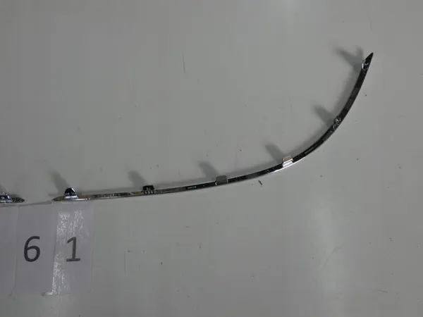 Listello Paraurti Cromato MERCEDES C-Class W-204 Anteriore image 6