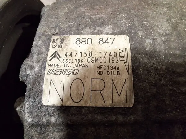 Compressore Aria Condizionata Peugeot 3008 I 1.6 VTI image 2