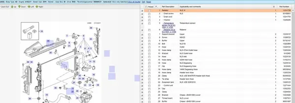 Vattenkylare Saab 9-5 2011 OEM 13241726 image 5