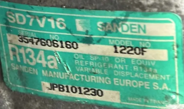 Compresseur de Climatisation Rover 45 JPB101230 image 4