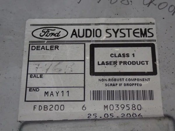 Radio Ford Focus MK2 OEM Zawada-377921- Usado image 5