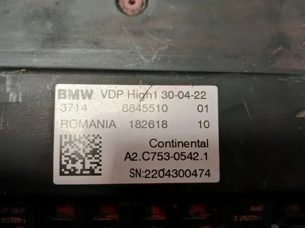 Module Commande Suspension BMW OEM 8845510 - Occasion image 4