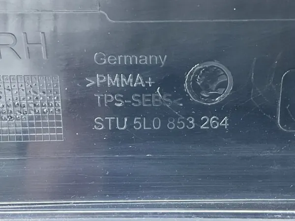 Skoda Yeti etutuuletinauha OEM 5L0853264 image 10