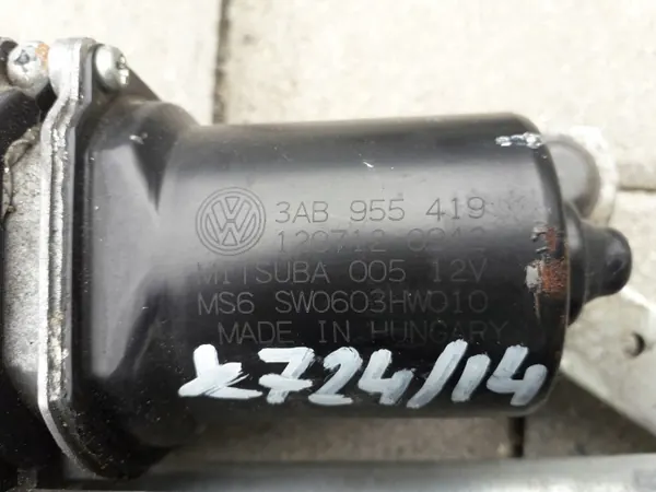 Mécanisme d'essuie-glace avant VW Passat B7 OEM 3AB955419 image 8