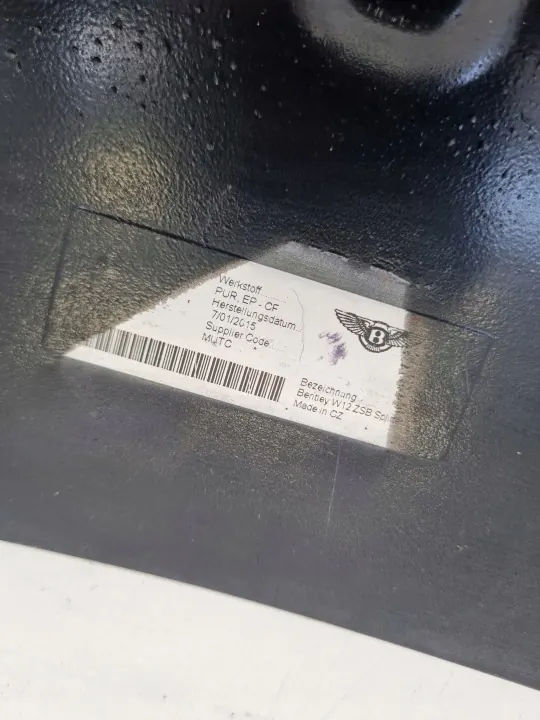 Spoiler OEM 3W8071609 Dianteiro Carbono Bentley image 8