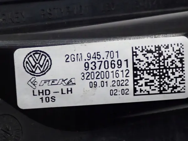 OEM 2GM945701 Linker Heckstoßstangenreflektor Gebraucht image 3