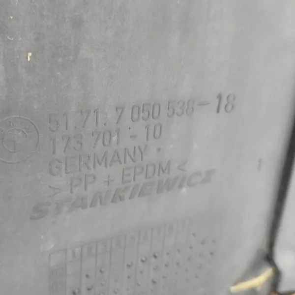 Pièce châssis avant droit BMW OE 7033750 image 6