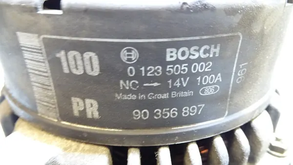 Vaihtovirtageneraattori 100A Opel Vectra 1.9 OEM image 5