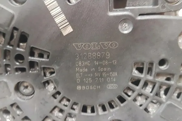 Vaihtovirtageneraattori VOLVO V40 CROSS COUNTRY 2.0L diesel image 3