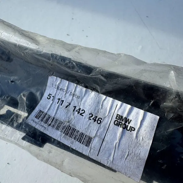 BMW 7 E65 E66 Rivestimento paraurti anteriore destro 51117142246 image 3