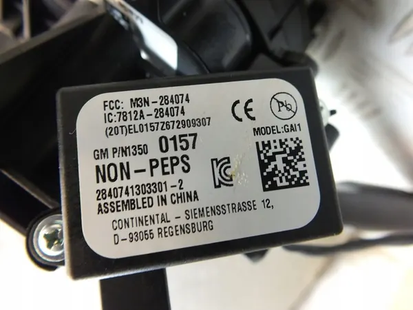 OPEL ZAFIRA C III LIFT Schakelassemblage Airbag image 7