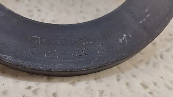Siège de Ressort Inférieur Arrière Porsche 97033343115 image 7