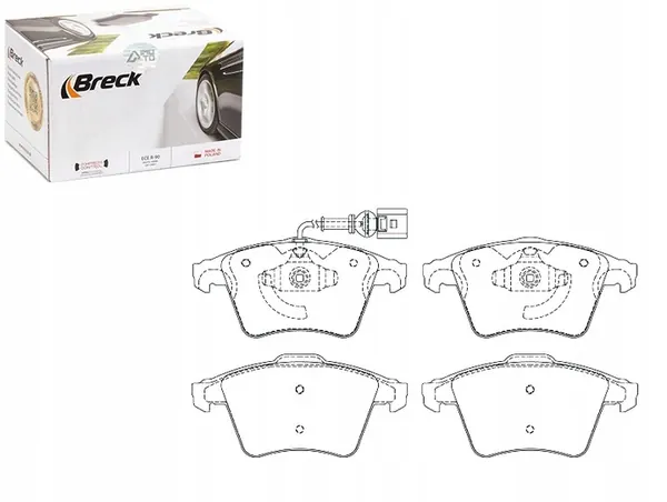 Front Brake Pads BRECK 23746 10 703 10 image 5