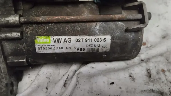 Motor de arranque Audi VW Seat Skoda 2.5 FSI 02M911023S image 3