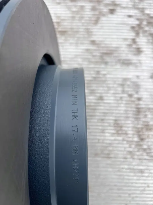 Disco de freio traseiro BMW 3 E46 2003 image 6