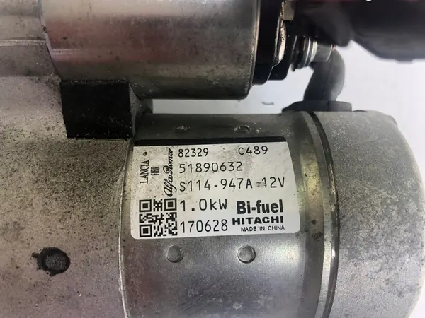 Motor de arranque Fiat 1.2 1.4 8V Punto Evo Doblo OE 51890632 image 2