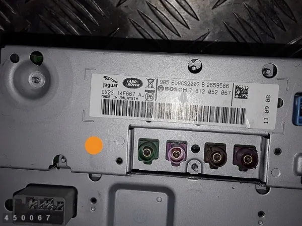 Jaguar XF Display-Bildschirm OEM 7612052067 - Gebraucht image 5