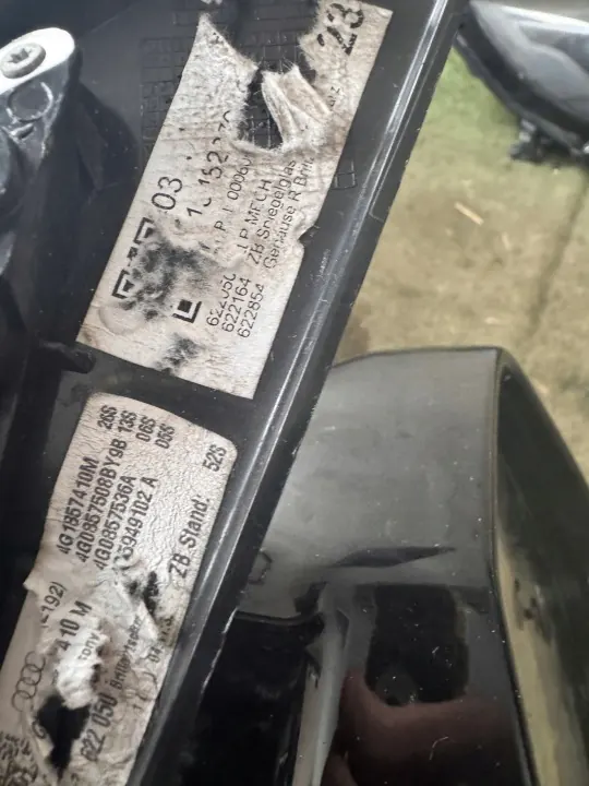Audi A6 C7 höger dörrspegel OEM 18713 image 5