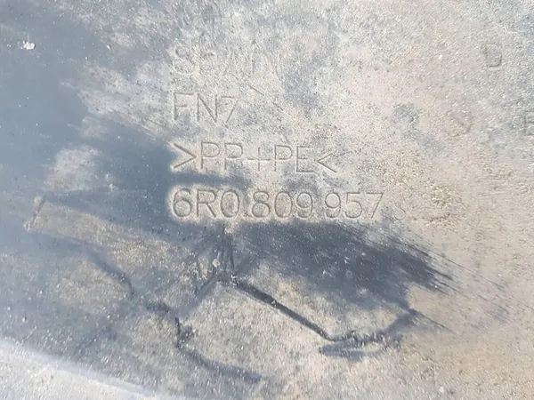 VW Polo V Arco de Roda Frontal Esquerdo 15-17r 6R0809957S image 6