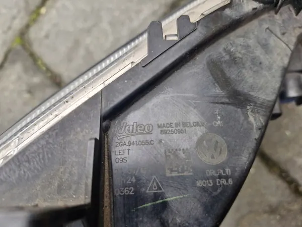 VW T-ROC Farol Halógeno LED Esquerdo Original 2GA941055C image 5