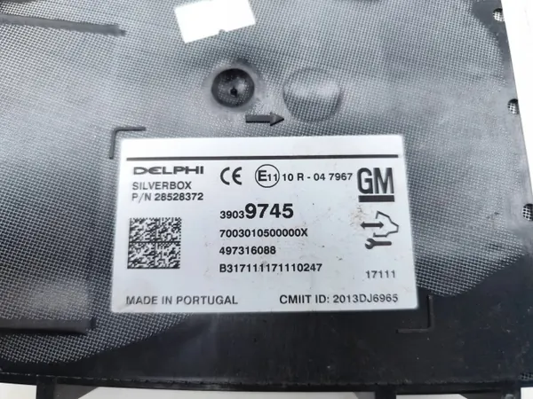 Radio GPS Vauxhall Insignia OEM 39039745 (2016-2017) image 7