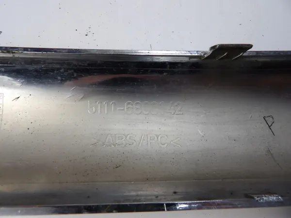 MINI R50 R52 R53 Oikea Etupuskuri Chromi OEM image 3