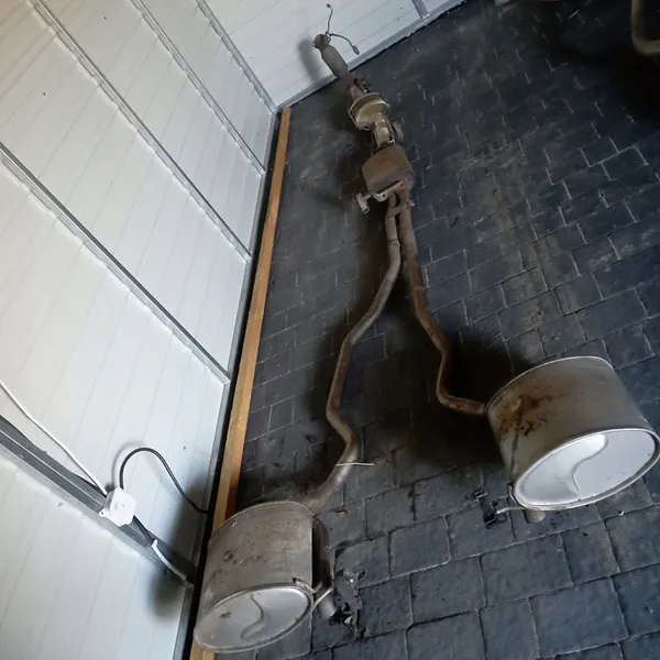 Komplett avgassystem BMW X5 E53 3.0D M57N OEM image 2