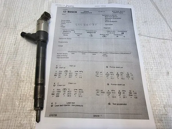 Inyector OEM 55578075 para Opel Astra K, Insignia B image 2