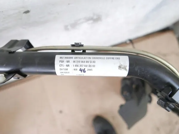 Teto Peugeot 307 CC OEM 9651086480 - Usado image 4