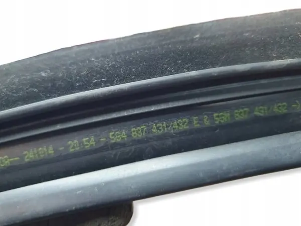 OEM 5G4837431 Framdörr fönsterpackning vänster image 7