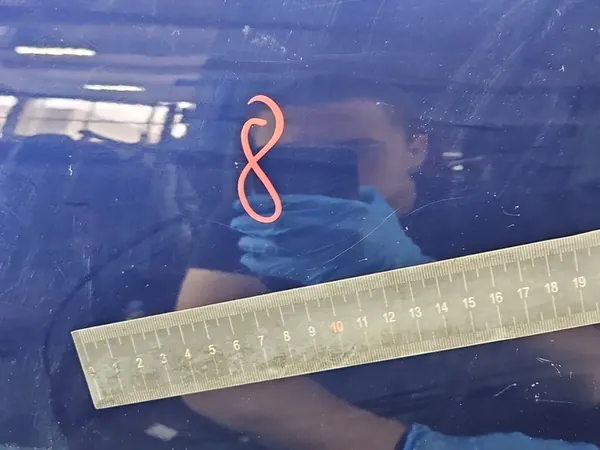 Vänster Framdörr VW Polo IV 9N Blå LB5N OEM IMPRK1382591 image 10