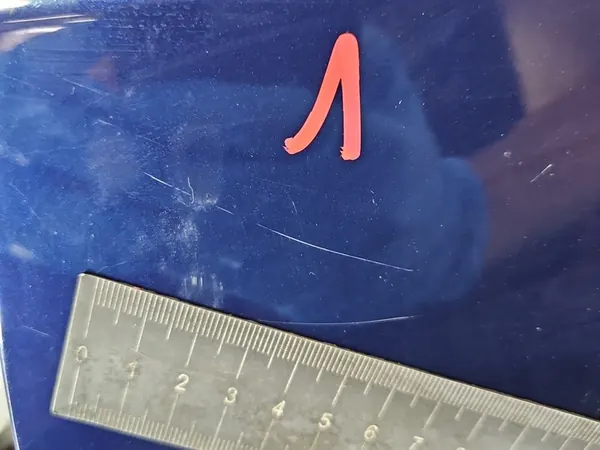 Vänster Framdörr VW Polo IV 9N Blå LB5N OEM IMPRK1382591 image 3