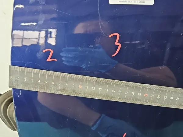 Vänster Framdörr VW Polo IV 9N Blå LB5N OEM IMPRK1382591 image 4