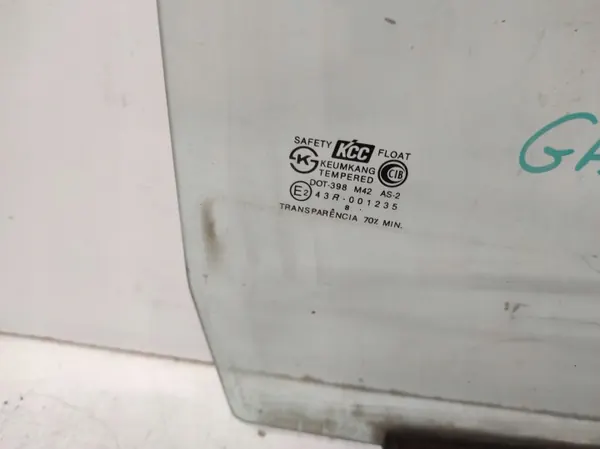 Vidro Direito Dianteiro Usado OEM RTEKO PAW1026 image 3