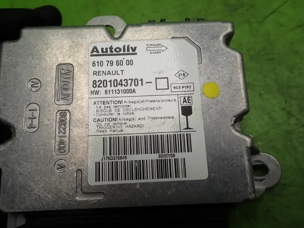 Airbag-sensor OEM 610796000 voor Renault Clio III image 3