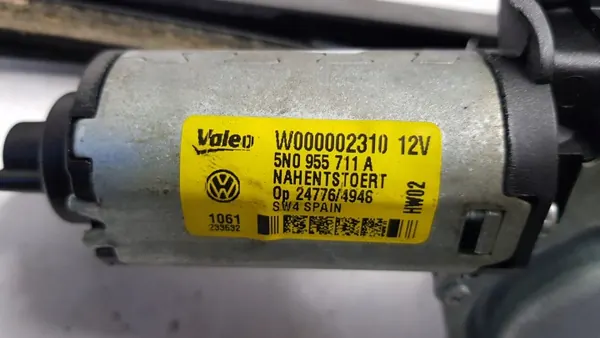 Klepmotorkap ruitenwissermotor OEM 5N0955711A VW Tiguan image 9