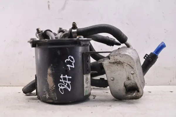 AUDI Q7 4L 3.0 TDI Carcaça do Filtro de Combustível OEM 7L6127401F image 1