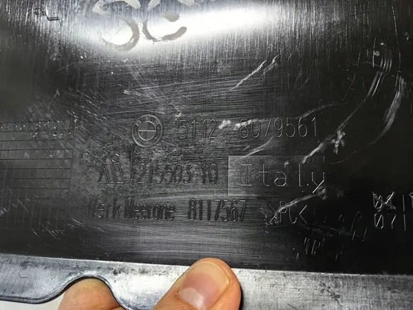 BMW M2 F87 Bakre Stötfångar Spoiler image 7