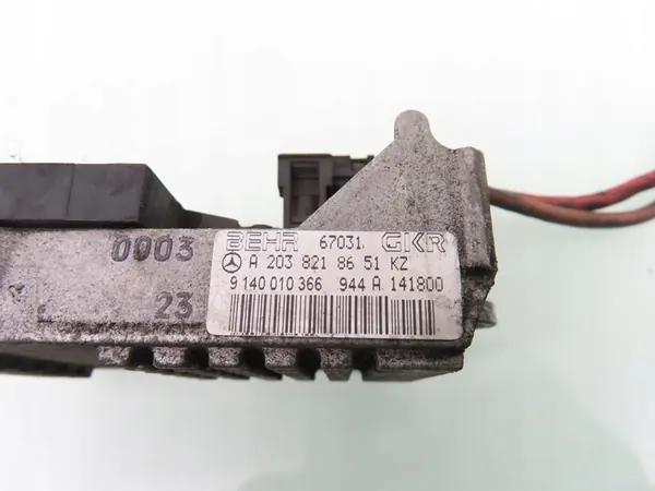 Resistor de ventilador Mercedes-Benz Clase C W203 image 4