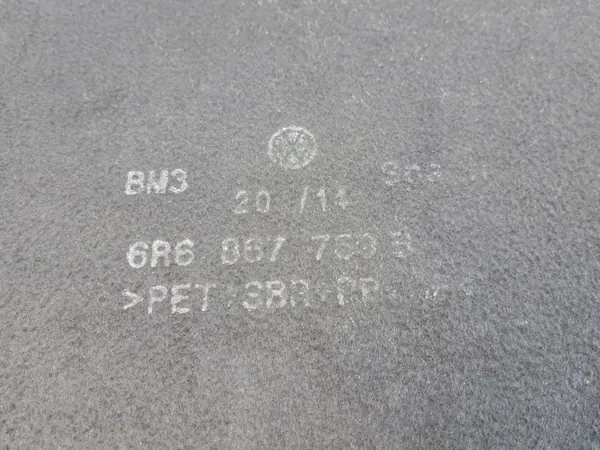 Bakre bagagehylla OEM 6R6867768B för VW Polo 6R image 5