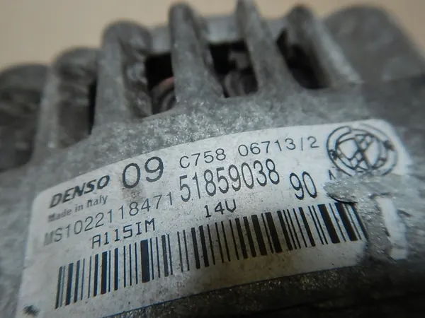 Alternador Fiat Grande Punto 1.4 8V 51859038 90A image 3
